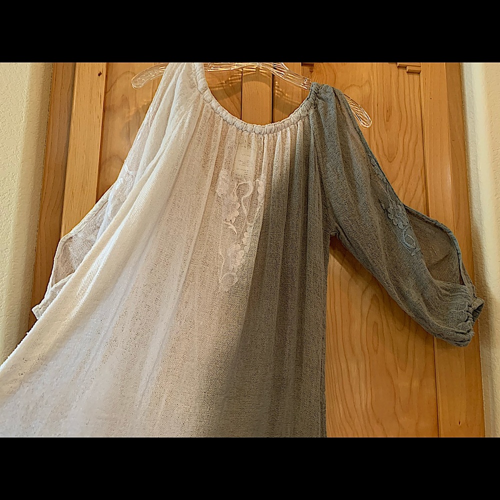 Amazing MUCHE ET MUCHETTE Gauze TOP/TUNIC  NWT - Picture 4 of 12